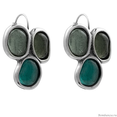 Серьги Ciclon, ÁGATA TURQUESA A232612-12 G/S Серьги Ciclon, ÁGATA TURQUESA A232612-12 G/S